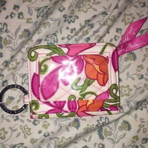 Vera Bradley Campus ID holder/mini wallet